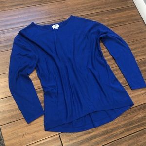 Royal Blue Lghtweight Flowy Sweater